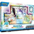 thumbnail image 1 of Pokemon Sword & Shield Paldea Collection Quaxly Box (4 Booster Packs, 3 Promo Cards, Oversize Card, Pin & More), 1 of 5