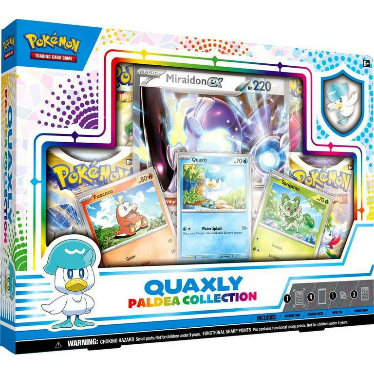 Box Pokemon Coleção Paldea Quaxly Copag Original Lacrada - Magazine 25 de  Março Festas