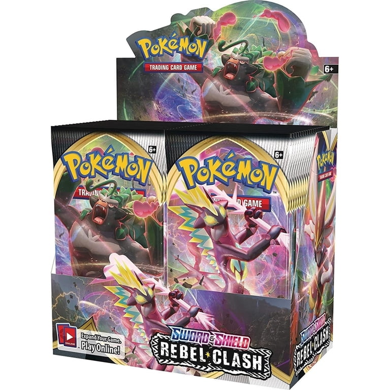 Pokemon TCG: Sword & Shield Rebel Clash Booster Box - Walmart.com