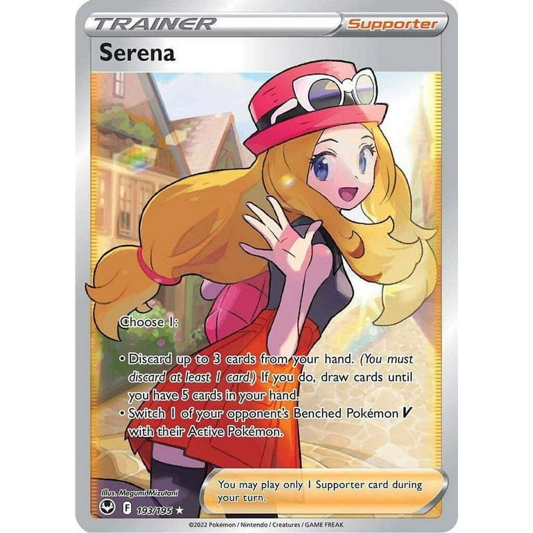 ポケモンカードゲーム Serena@ Pokemon Sword & Shield Silver Tempest Ultra Rare Serena #193 (Full