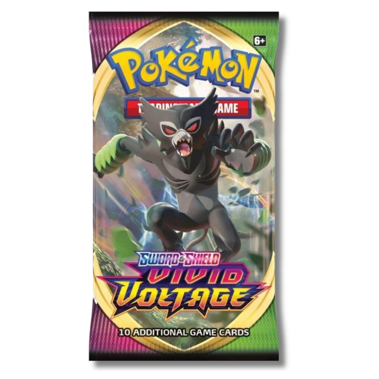 Pokemon Sword & Shield Vivid Voltage Booster Pack | Zarude