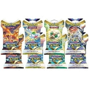Pokemon Sword and Shield Brilliant Stars Sleeved Box Boosters - 8 booster packs!