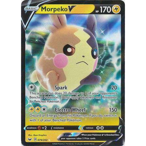 Pokemon Sword and Shield Morpeko V #79