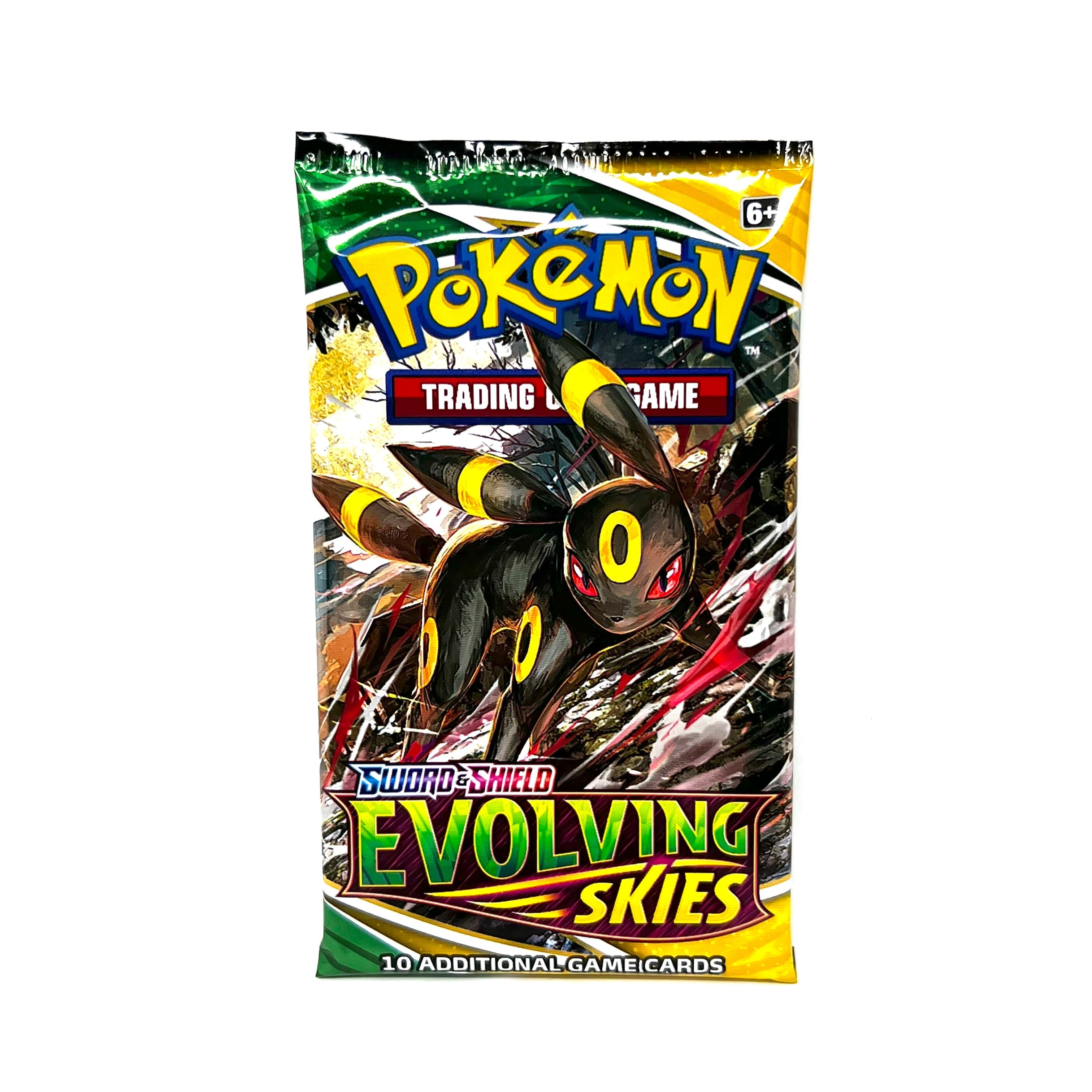 Pokemon Sword and Shield (swsh) Single Booster Pack Evolving Skies, Size: Small