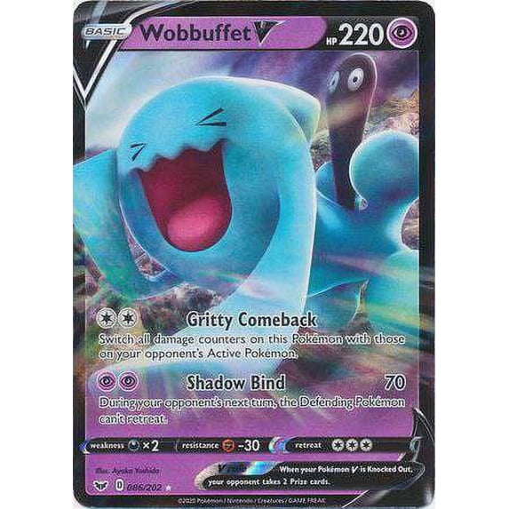 Pokemon Sword and Shield Wobbuffet V #86