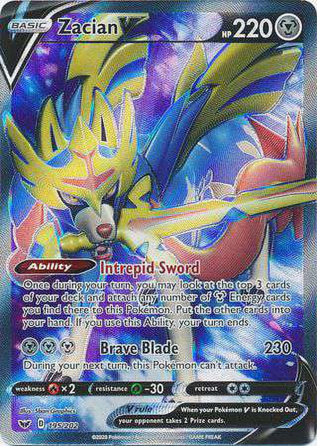 New Card: Zacian V - PokemonCard