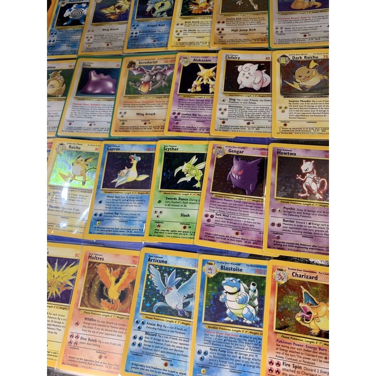 Pokemon TCG 10 Card Vintage Mystery Pack - Guaranteed WoTC Holo Rare -  English & Authentic - Walmart.com