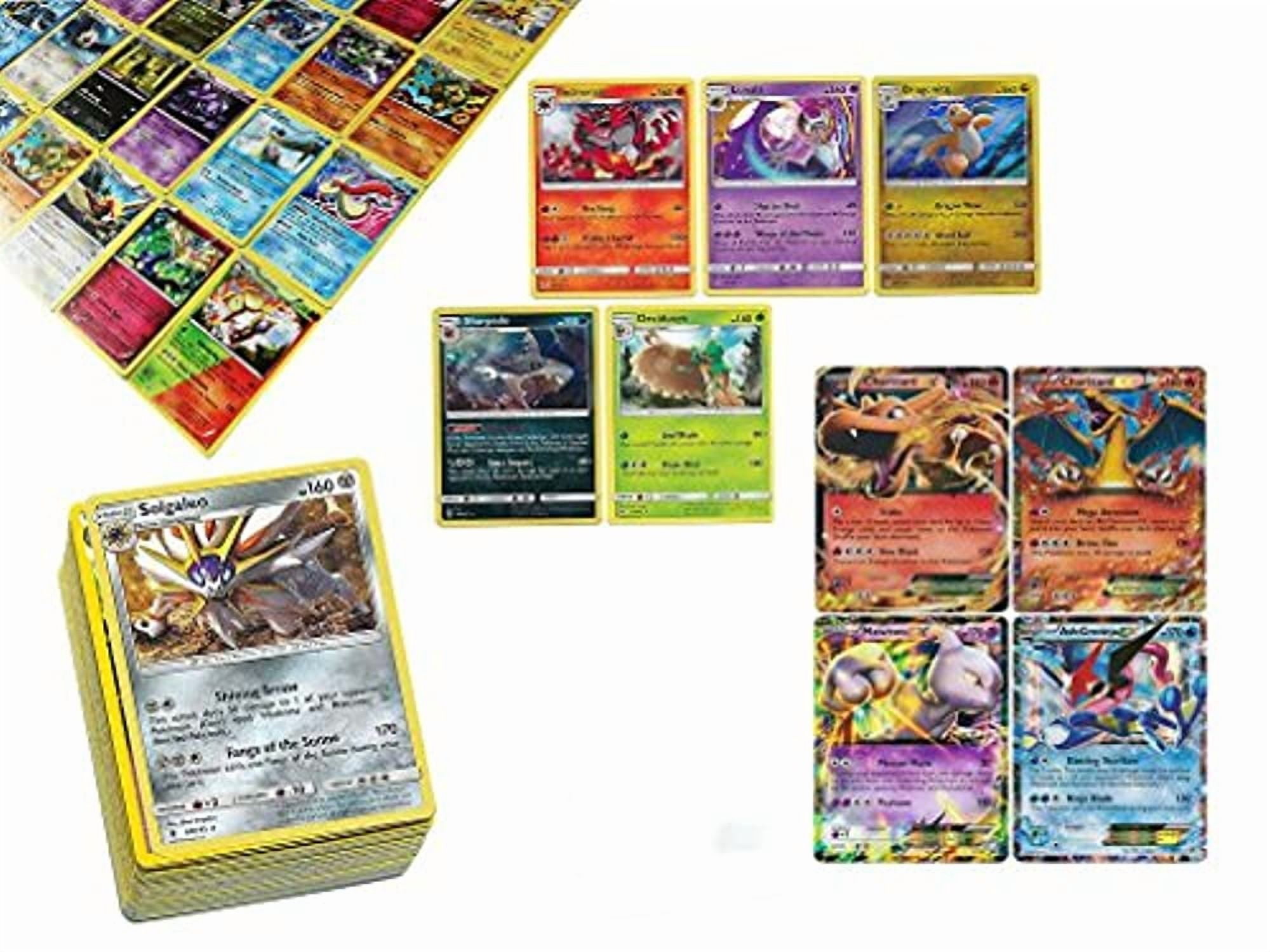 Pokemon TCG 100 Card Lot, Rare, Holo, Foil, 2 EX Cards, Trainers, Energy -  Walmart.com