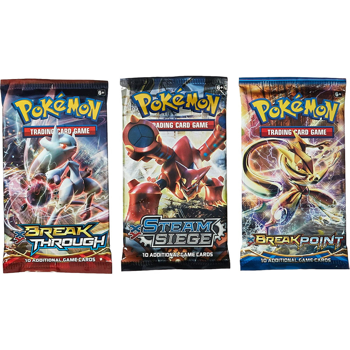 Pokemon TCG: 3 Booster Packs - 30 Cards Total| Value Pack Includes 3 Blister Packs of Random Cards | 100% Authentic Branded Pokemon Expansion Packs | Random Chance at Rares & Holofoils - image 1 of 4