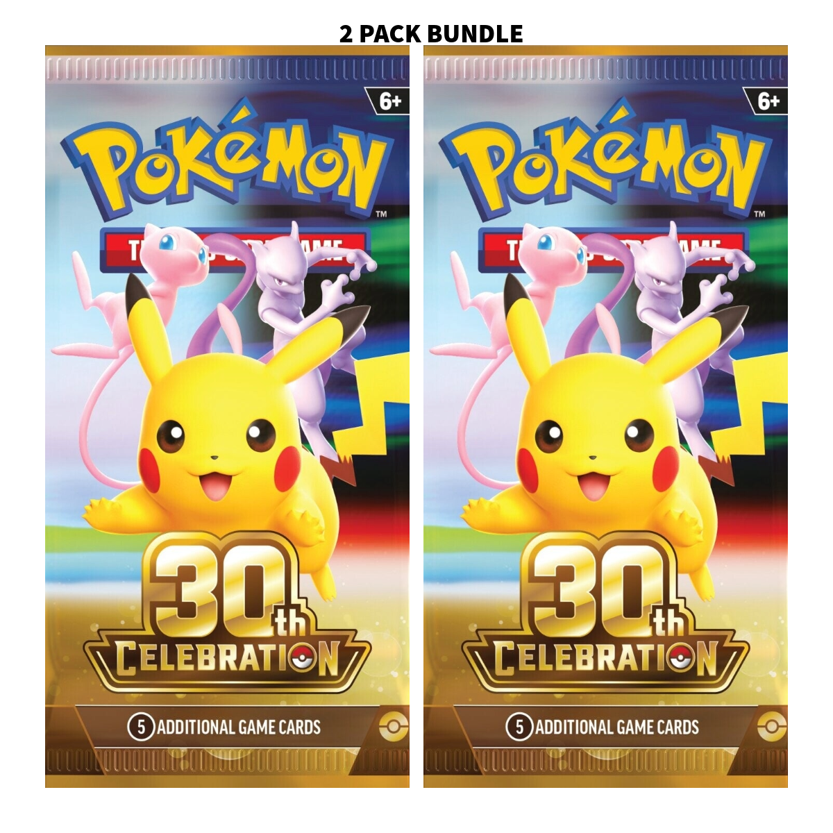 Pokemon TCG: 30th Celebration Booster Pack Bundle, Factory Sealed