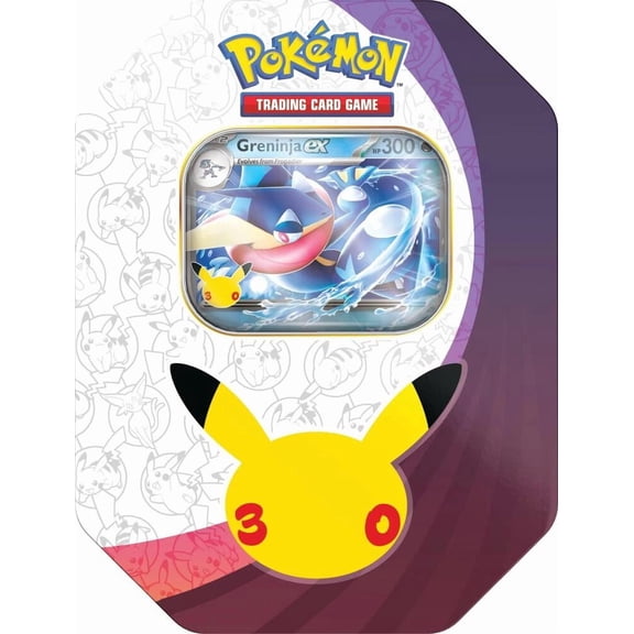 Pokemon TCG 30th Celebration Greninja ex Tin