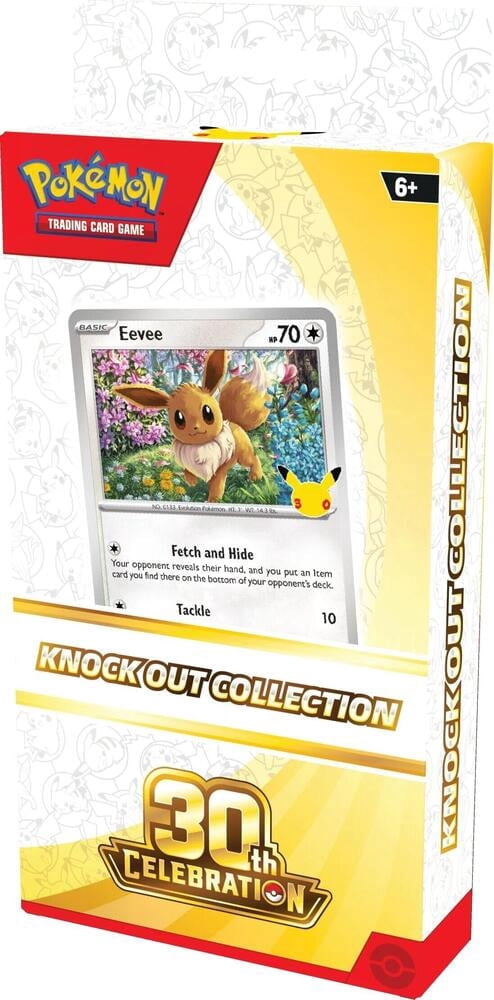 Pokemon TCG 30th Celebration Knock Out Collection box