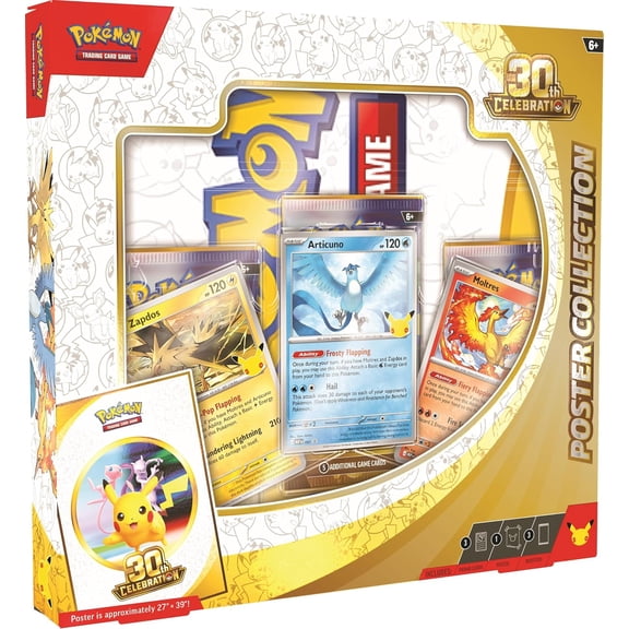 Pokemon TCG: 30th Celebration Poster Collection