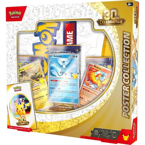 POKEMON 30TH ANNIVERSARY POSTER COLLECTION