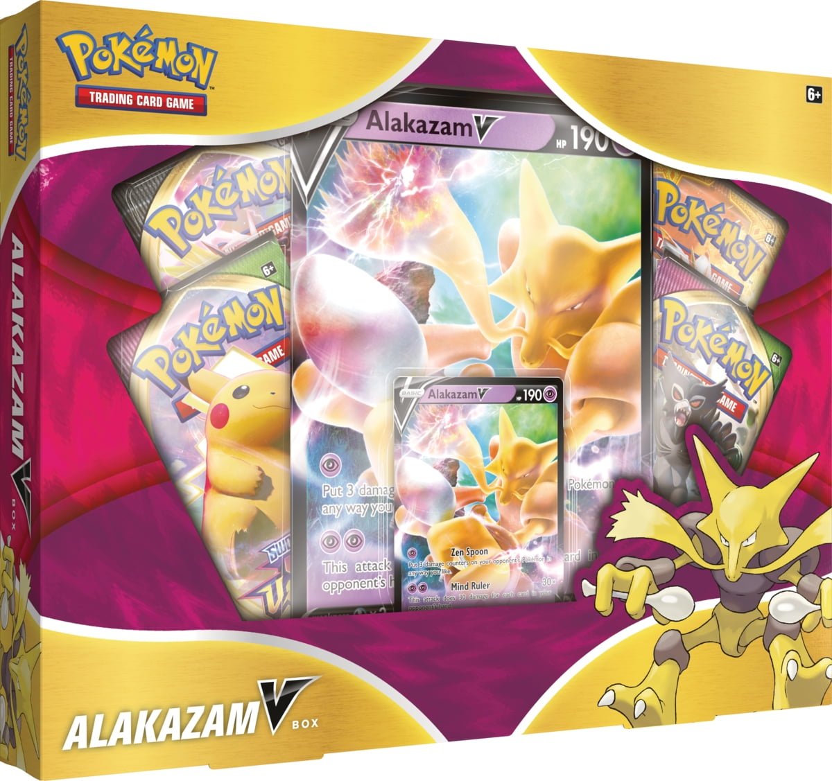 ポケモンカード Alakazam V & Orbeetle V セット Walmart Pokémon TCG: Shining Alakazam V Box with Booster