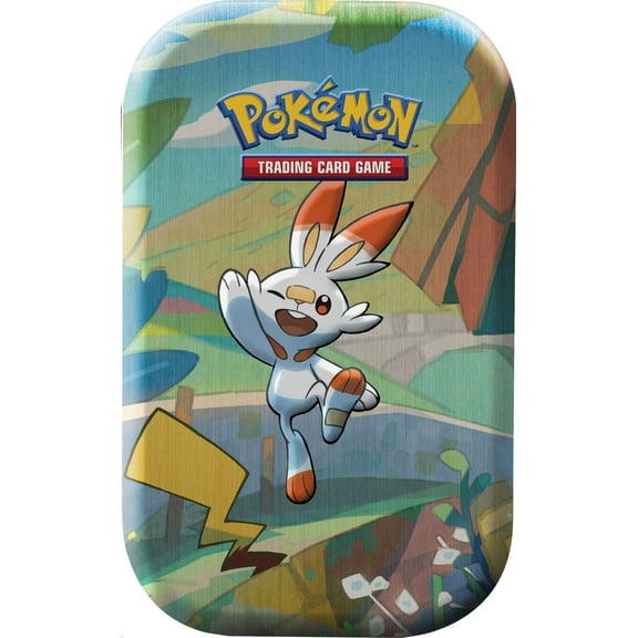 Pokemon Galar Pals Scorbunny & Pikachu Mini Tin