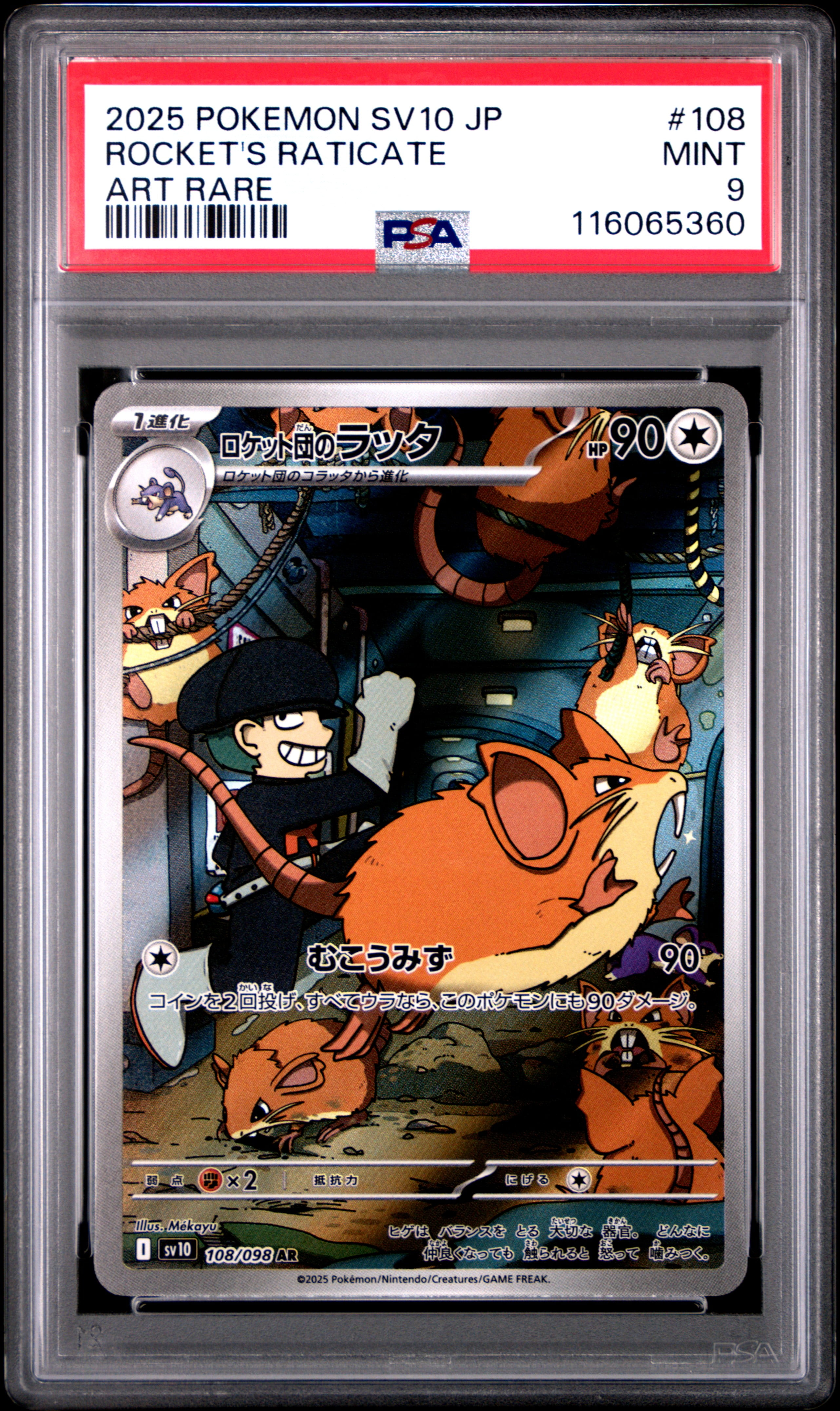 Raticate Pokemon Card