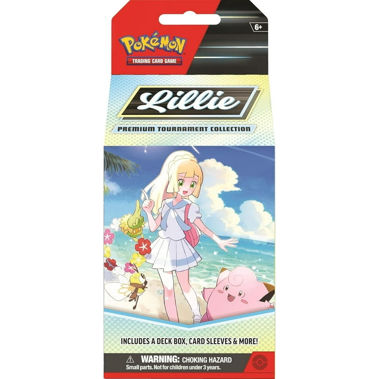 Pokemon Lillie Premium Tournament Box, Includes Clefairy ex