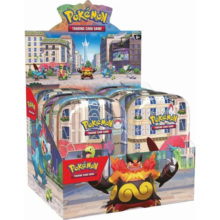 Pokemon TCG: Lumiose City Mini Tin Display (10 Mini Tins) - Walmart.com