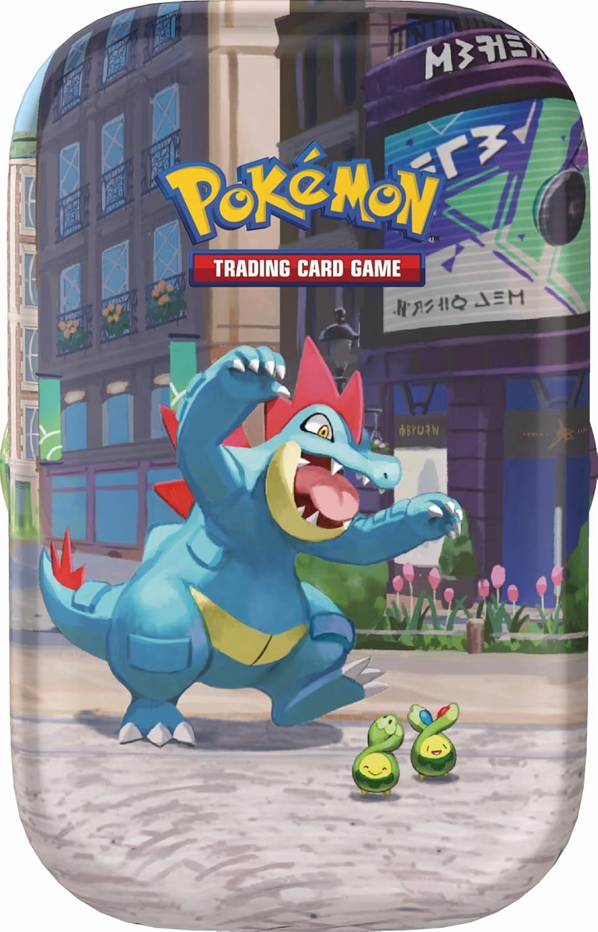 pokemon trading card game kanto friends mini tin Pokmon TCG: 5-Pack Bundle (10 Booster Packs, 5 Coins, 5 Art Cards) Includes 2 Pokmon TCG booster packs and a coin Collect and combine five Pokmon art cards Kanto Friends Mini Tin Display