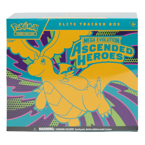 Pokemon TCG: Mega Evolution - Ascended Heroes Elite Trainer Box!