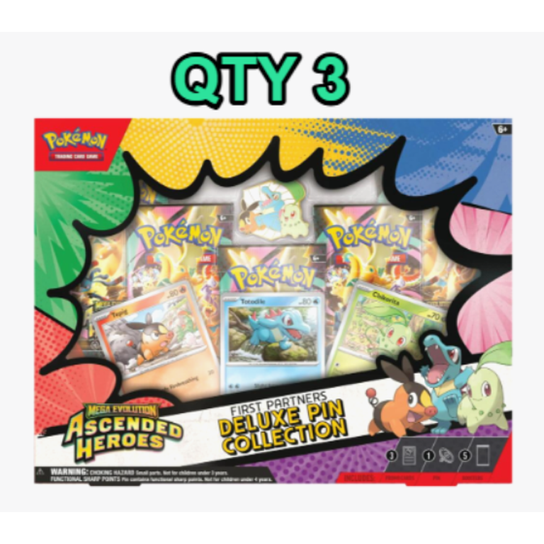 Pokemon TCG: Mega Evolution - Ascended Heroes First Partners