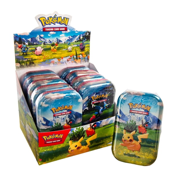 Mega Evolution Tin 10ct - TCG display stands for hobby shops