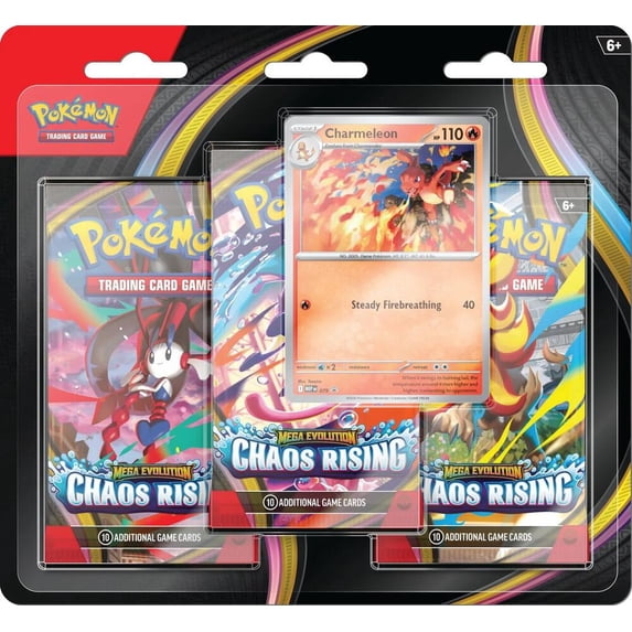 Pokemon Chaos Rising 3-Pack Blister