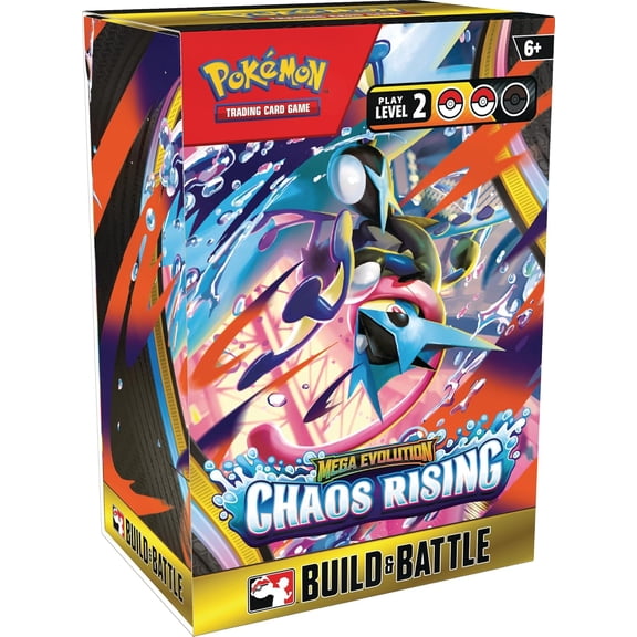 Pokemon TCG: Mega Evolution - Chaos Rising Build & Battle Box