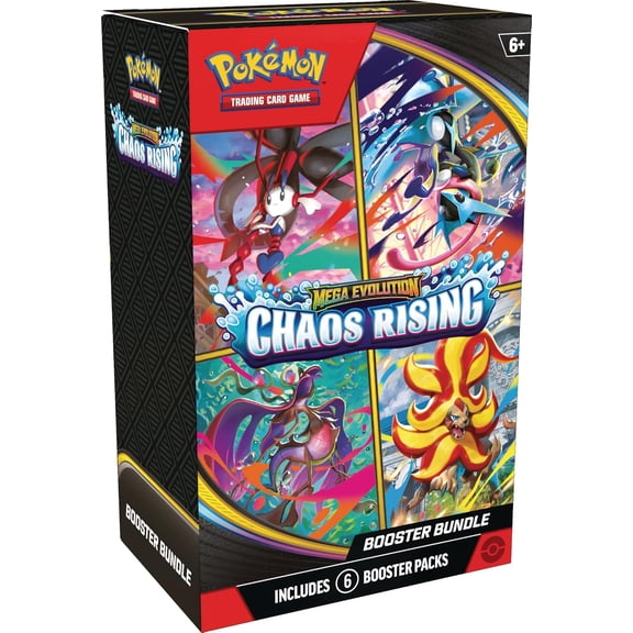 Pokemon TCG: Mega Evolution - Chaos Rising Booster Bundle