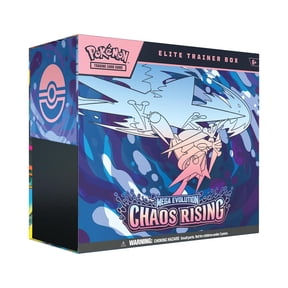 Pokemon TCG Mega Evolution Chaos Rising Elite Trainer Box Booster Packs Accessories Set