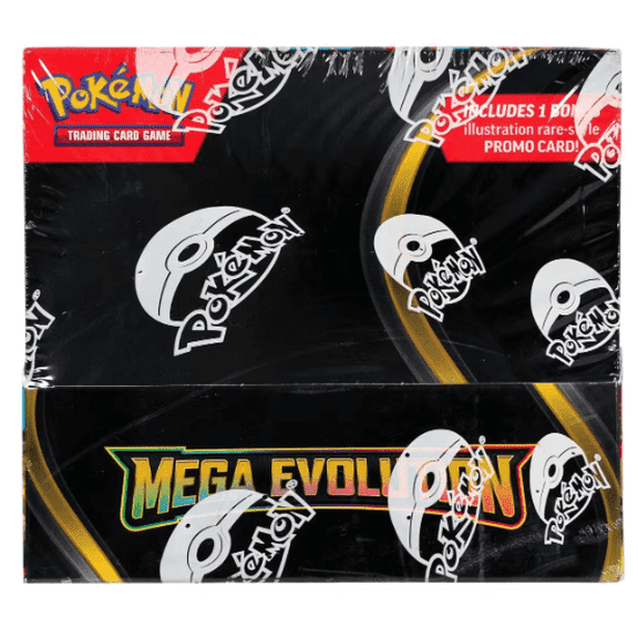 Pokemon TCG: Mega Evolution - Enhanced Booster Box! (Includes 1 Bonus Illustration Rare-Style Promo Card!)