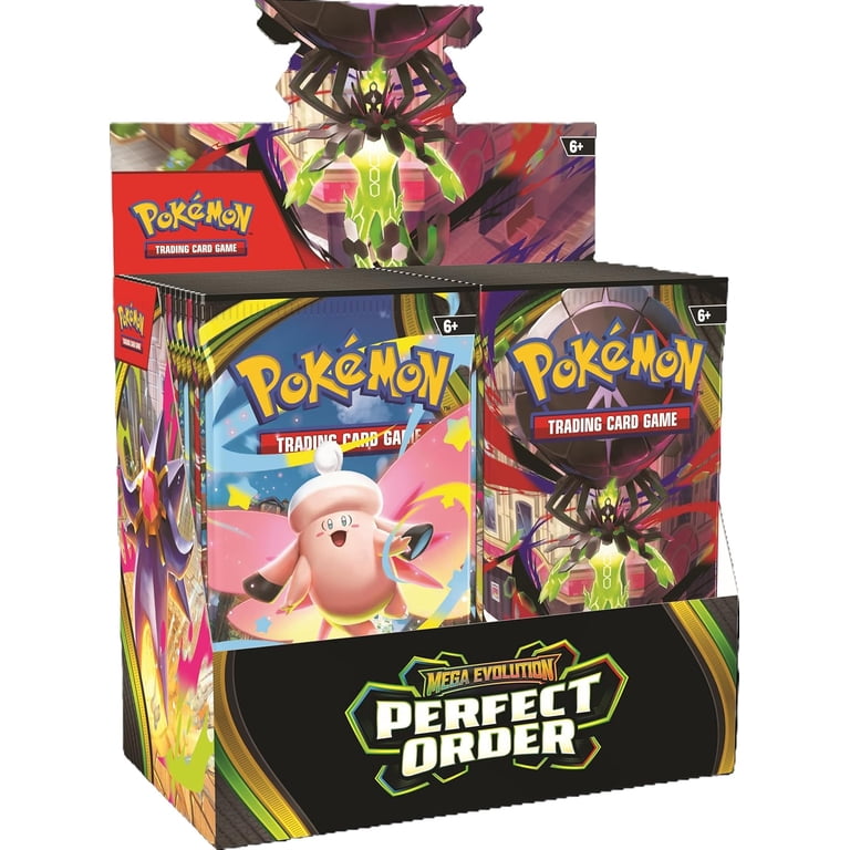 Perfect Order Mega Evolution Pokemon Booster Box - Walmart.com