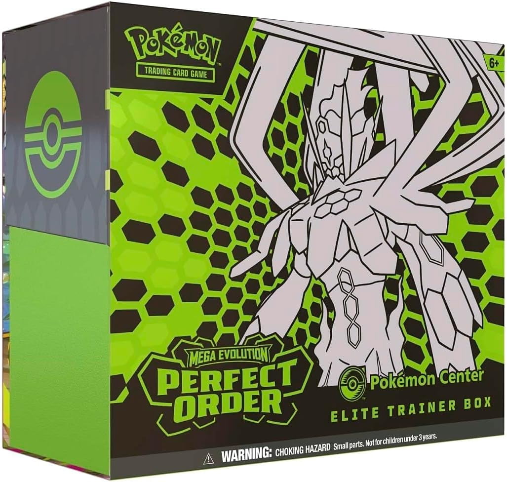 Pokemon TCG: Mega Evolution - Perfect Order Pokemon Center Elite ...