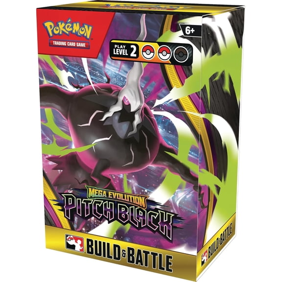 Pokemon TCG: Mega Evolution - Pitch Black Build & Battle Box