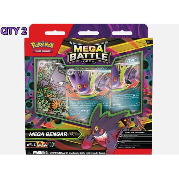 Pokemon TCG: Mega Gengar ex Battle Deck!