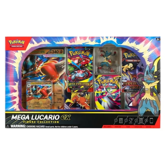 Pokemon TCG: Mega Lucario ex Figure Collection Box!