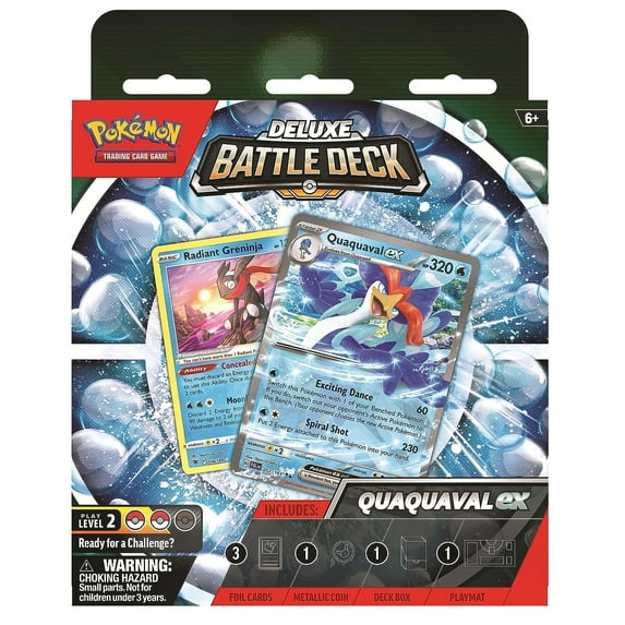 Pokemon TCG: Meowscarada/Quaquaval ex Deluxe Battle Deck (1 x RANDOM)