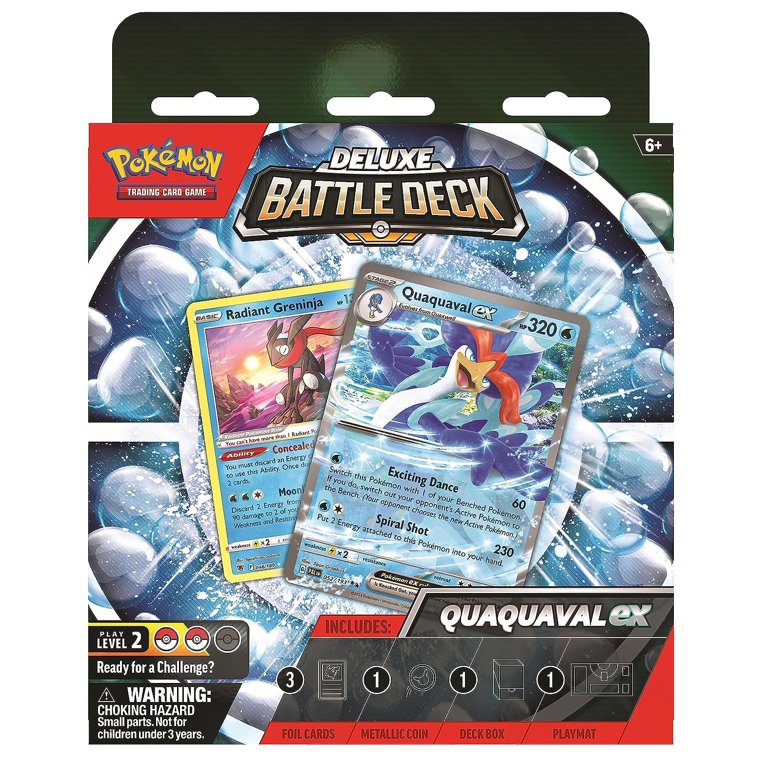 Pokemon TCG: Deluxe Battle Deck Meowscarada or Quaquaval ex (1