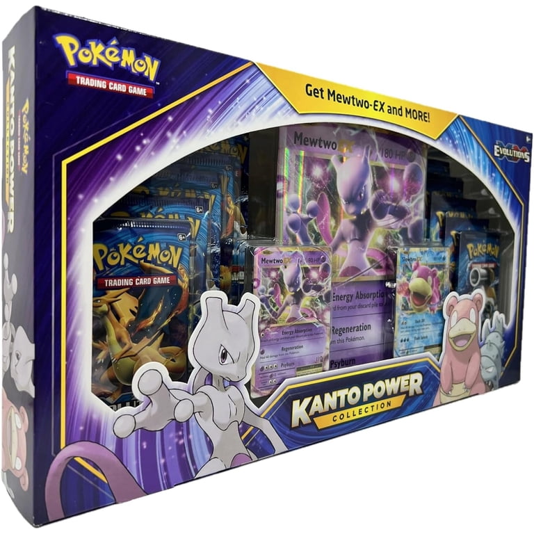 pokémon kanto power card list Pokemon Trading Card Games Kanto Power Collection Mewtwo-EX and Slowbro-EX