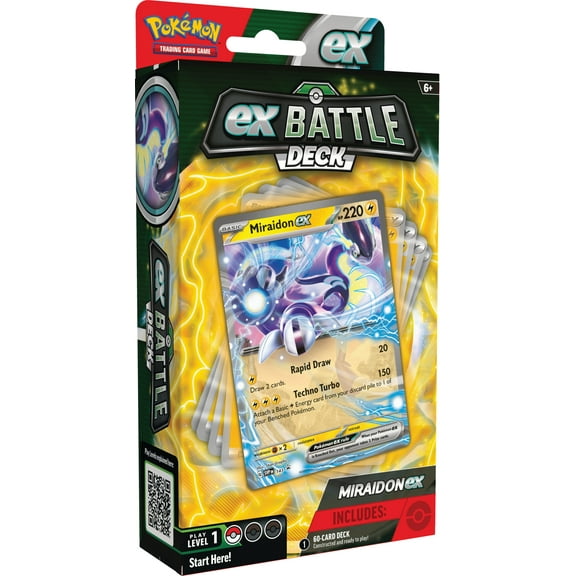 Pokemon TCG: Miraidon ex Battle Deck (Ready-to-Play 60-Card Deck)
