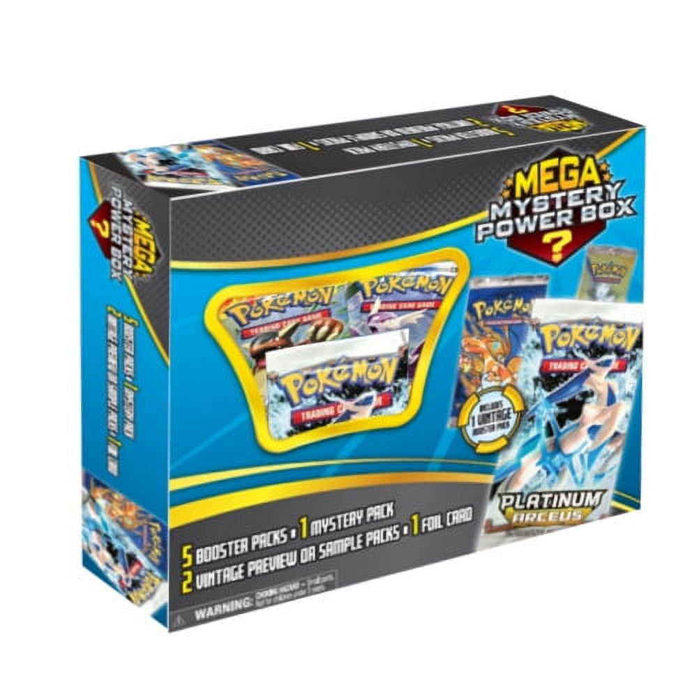 Pokemon TCG: Mystery Power Box #1 - 5 Booster Pack + A Foil Card + Factory  Sealed Pack