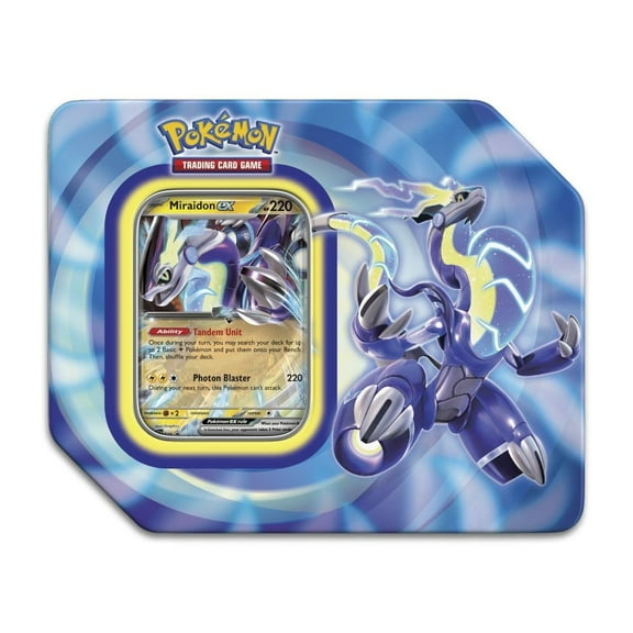 Pokemon TCG: Paldea Legends Tin (Miraidon ex)