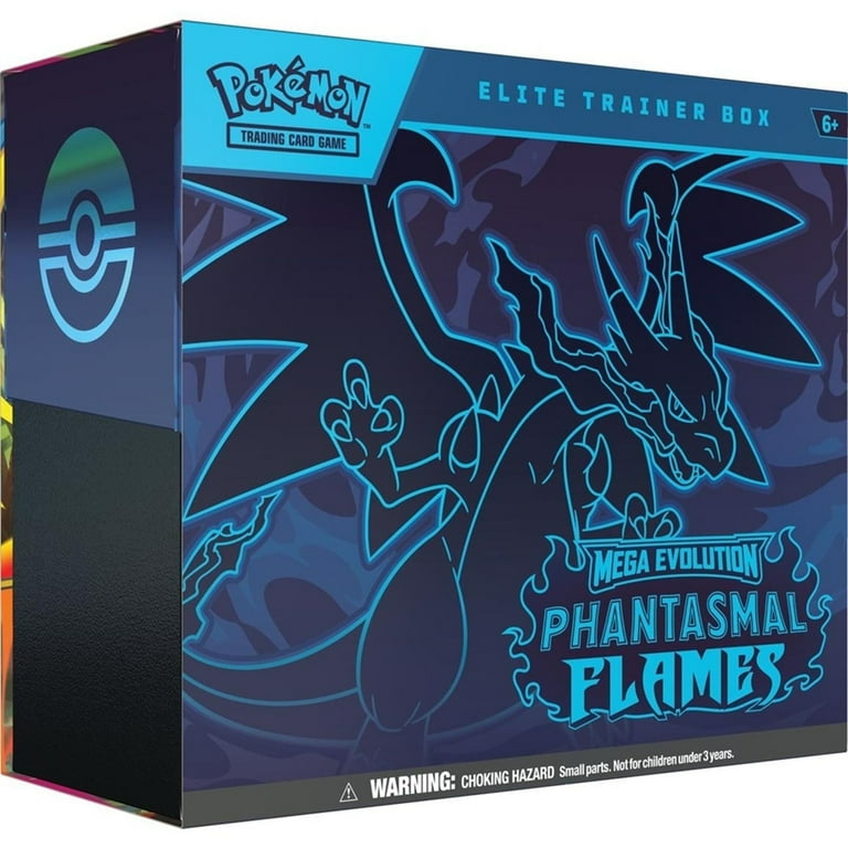walmart phantasmal flames booster box Pokemon TCG Phantasmal Flames Elite Trainer Box