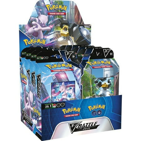 Pokemon TCG: Pokemon GO V Battle Deck - Mewtwo or Melmetal - 8 Decks [Card Game, 2 Players]
