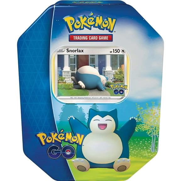 Pokemon TCG: Pokemon Go Shallow Tin - Snorlax