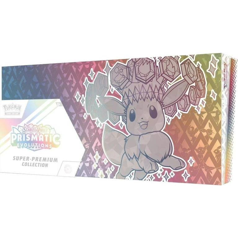 Prismatic Evolutions スーパープレミアムコレクション 3-pack-Pokemon-Trading-Card-