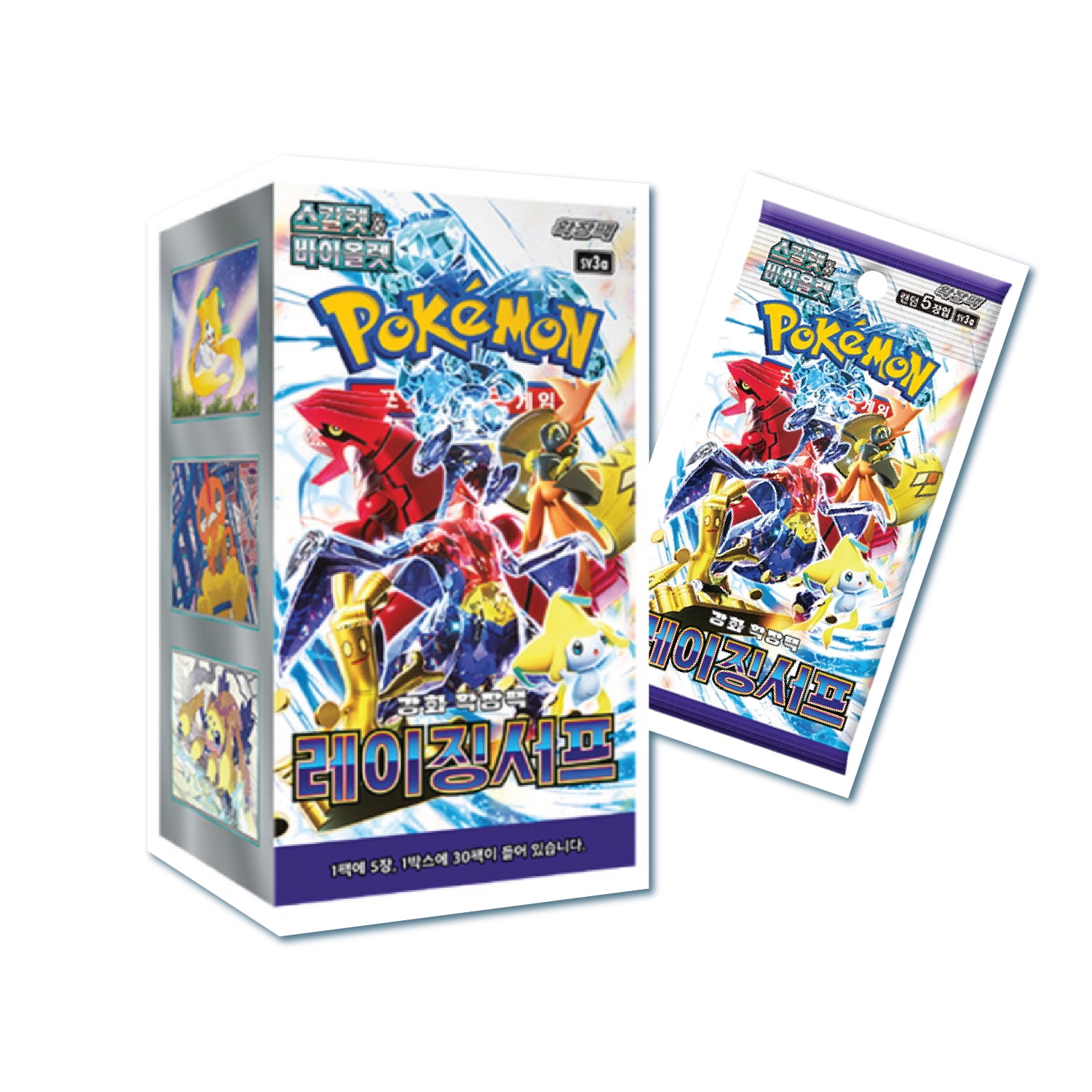 Pokemon TCG: Raging Surf Booster Box (Korean, 30 Packs)