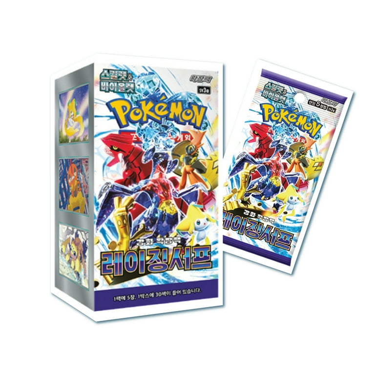 Pokemon Raging Surf Booster Box 30 Packs with Tera Pokémon ex and