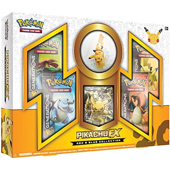 Pokemon TCG Red And Blue Collection: Pikachu EX Box